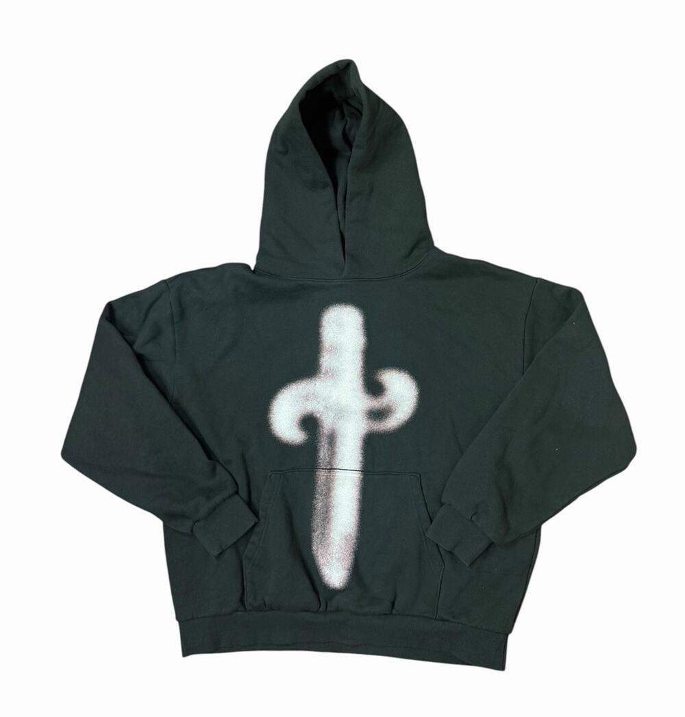 21 Savage Men's XL Black It's All a Blur Tour Official Knife Hoodie Sweater EUC